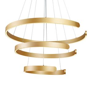 Lustre Pendente Sindora Dcd03042 Dourado Led Bivolt