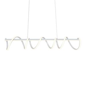 Lustre Pendente Sindora Dcd03187 Branco Led Bivolt