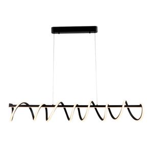 Lustre Pendente Sindora Dcd03066 Preto Led Bivolt