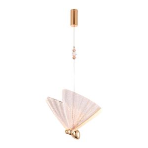 Lustre Pendente Sindora Qd05166 Dourado Led Bivolt