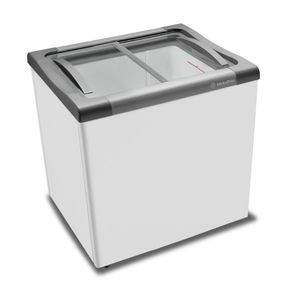 Freezer Horizontal Congelados Tampa Vidro 144L Metalfrio NF20