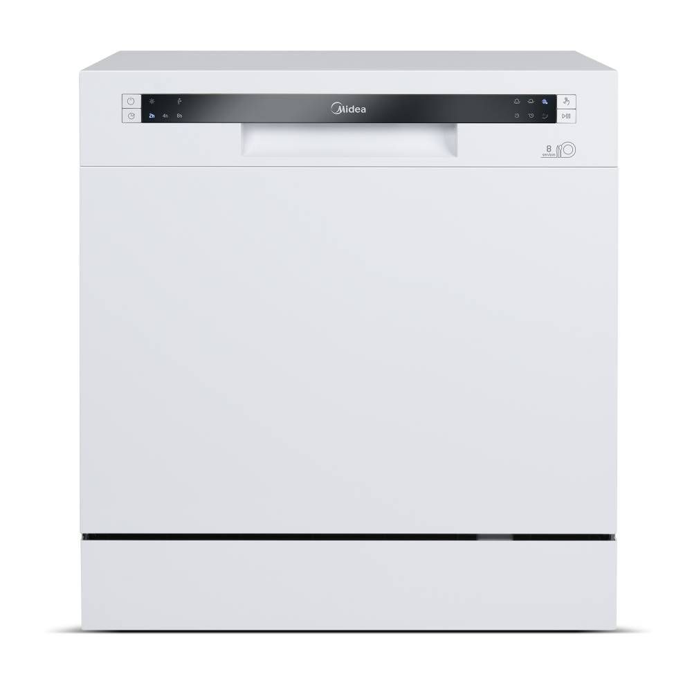 Lava Louças Midea Branca 8 Serviços DWA08B Menor preço em Lava Louças Midea Branca 8 Serviços DWA08B