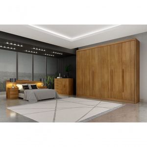 Guarda Roupa Casal 6 Portas 6 Gavetas Orfeus-cumaru Móveis Novo Horizonte