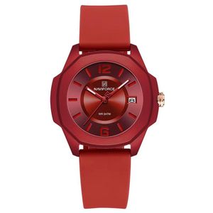 Relógio Esportivo De Silicone Confortável Moda Clássica À Prova Da Água Vermelho