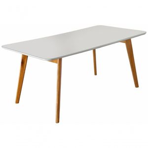 Mesa De Jantar Com Vidro Madeira Maciça 1,20x0,90m Slim Móveis Mundial