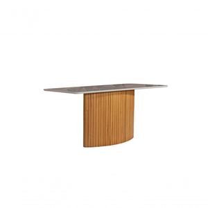 Mesa De Jantar Com Vidro Ripada Genova1,20x0,90m Art Salas