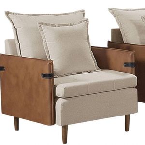 Poltrona Decorativa Avallon Bianchi Móveis