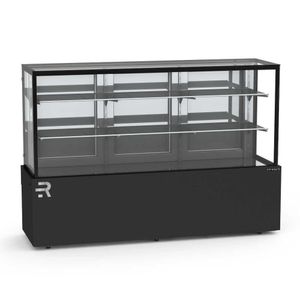 Vitrine Confeitaria Refrigerada Vanguard Top 1,80 Metros Preto CVTR1800 220V Refrimate