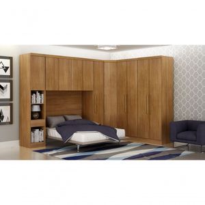 Modulado Completo Casal 6 Portas 6 Gavetas - Linea-cumaru - Móveis Novo Horizonte