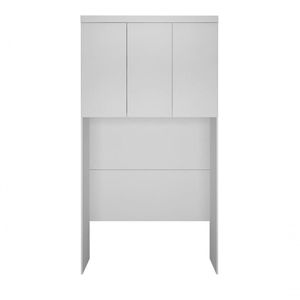 Modulado Aéreo Solteiro 3 Portas - Rizon-branco - Móveis Novo Horizonte