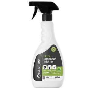 Ultra Limpador Interno Ph Neutro Para Automóveis 500mL Nanoauto