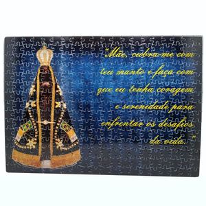 Quebra-cabeça Religioso Nossa Senhora Aparecida Mdf