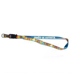 Cordão De Identificação Quebra-cabeça Irmão(a) De Autistas