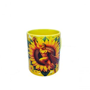 Caneca Exclusiva Super Pai Atipico Com Chaveiro Especial