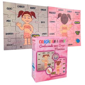 Jogo Montando O Corpo Humano Meninas Com Acessórios