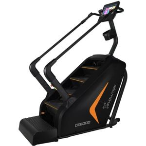 Simulador De Escada Evolution Fitness Ce 6000 Cor Preto