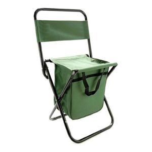 Cadeira De Camping Dobrável Com Bolsa Organizador - Portátil