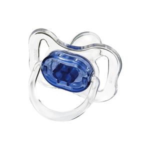 Chupeta Kuka Cristal Color Ortodôntica Tam 2 ( 0-6 Meses) -azul