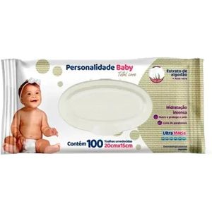 Toalhas Umedecidas Personalidade Baby C-100