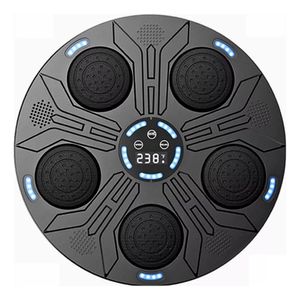 Máquina De Boxe Eletrônica Musical Bluetooth + Luva Brinde