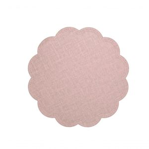 Jogo Americano Com 4 Lugares Candian Branco 38 Cm Mimo Style