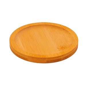 Jogo Com 4 Porta Copos Redondo Bambu Ecokitchen Mimo Style