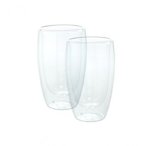 Dupla De Copos Parede Dupla Vidro Boro 400 Ml Tcj21021a