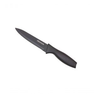 Faca Para Legumes Inox Antiaderente Preto 5? Mimo Style Ac21053