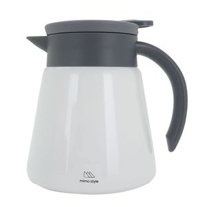 Garrafa Térmica Daily Pd Inox White 600ml Mimo Style Gt22387