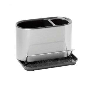 Porta Detergente Líquido E Porta Utens Inox 18 Cm Mimo Style