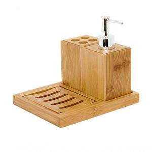 Jogo Para Banheiro Com 4 Peças Ecokitchen 190 Ml - Mimo Style - Bm1504