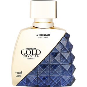 Perfume Feminino Al Haramain Gold Crystal Sapphire Extrait De Parfum Spray 100 Ml
