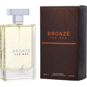 Perfume Masculino Maison Alhambra Bronze For Man Eau De Parfum Spray 100 Ml