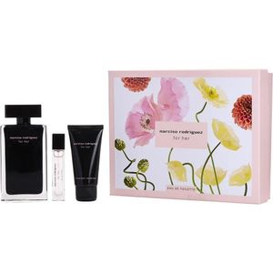 Perfume Feminino Narciso Rodriguez Edt Spray 100 Ml & Loção Corporal 50 10 Mini