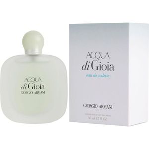Perfume Feminino Giorgio Armani Acqua Di Gioia Edt Spray 50 Ml (nova Embalagem)