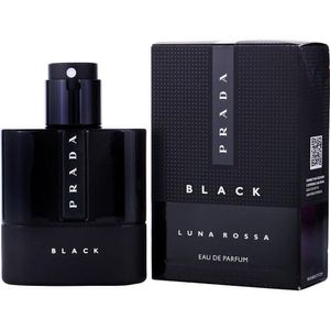 Perfume Masculino Prada Luna Rossa Black Eau De Parfum Spray Recarregável 50 Ml