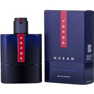 Perfume Masculino Prada Luna Rossa Ocean Eau De Parfum Spray Recarregável 100 Ml