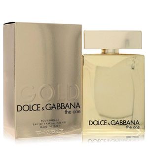 Perfume Masculino The One Gold Dolce & Gabbana Eau De Parfum Intense 100 Ml