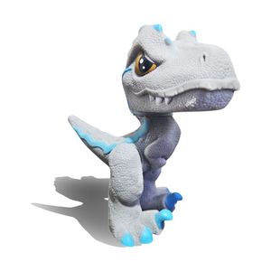 Dinossauro Mini Baby Dino Bonecos Articulado Jurassic World Blue