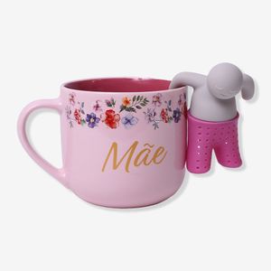Caneca Com Infusor Mãe Florence – Zonacriativa