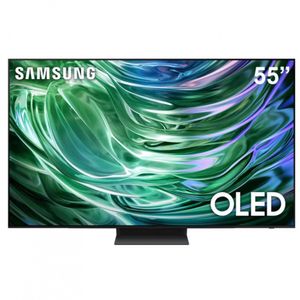 Smart TV Samsung 55 4K OLED QN55S90DAGXZD Oled Ai Energy Mode Grafite Bivolt