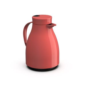 Garrafa Térmica Bule Com Tampa Gatilho Paris 500ml Vintage Rosa