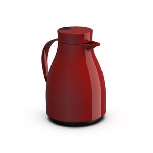 Garrafa Térmica Bule Com Tampa Gatilho Paris 500ml Vintage Vermelho