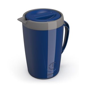 Jarra Garrafa Térmica Caribe Tererê Suco água 2l Unitermi Azul