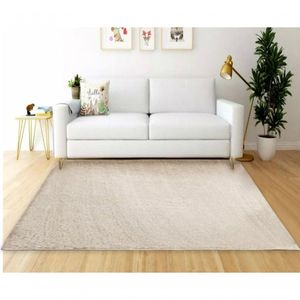 Tapete Sala Quarto 2,00x3,00 Grande Pelo Super Macio Perola