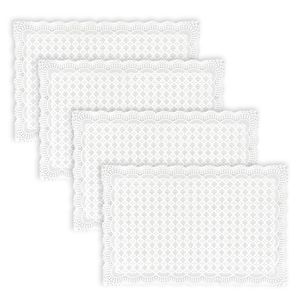 Toalha De Geladeira Pvc Rendado Kit 04 Pçs Balão Fl1522