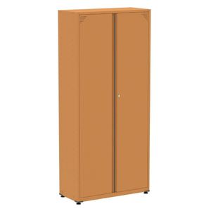 Armário Alto 2 Portas Pandin 80 Cm (largura) Inmetro Estrutura E Portas Aço Laranja C- Chave