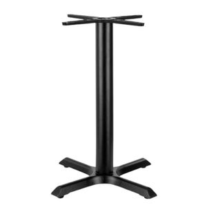 Base De Mesa Em X 5049 ômega Rivatti 72 Cm (altura) Ferro Fundido C- Pintura à Pó Preto Base Estrela