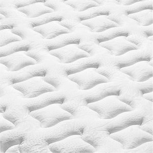 Colchão Queen Size Americanflex Nero Gel Com Pillow Top Branco Com Azul