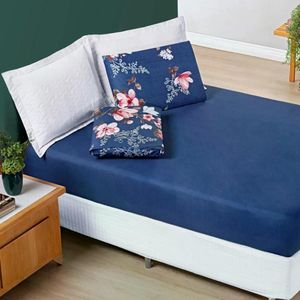 Jogo De Cama King Estampado 03 Peças 200 Fios Avere Encantada Encantada